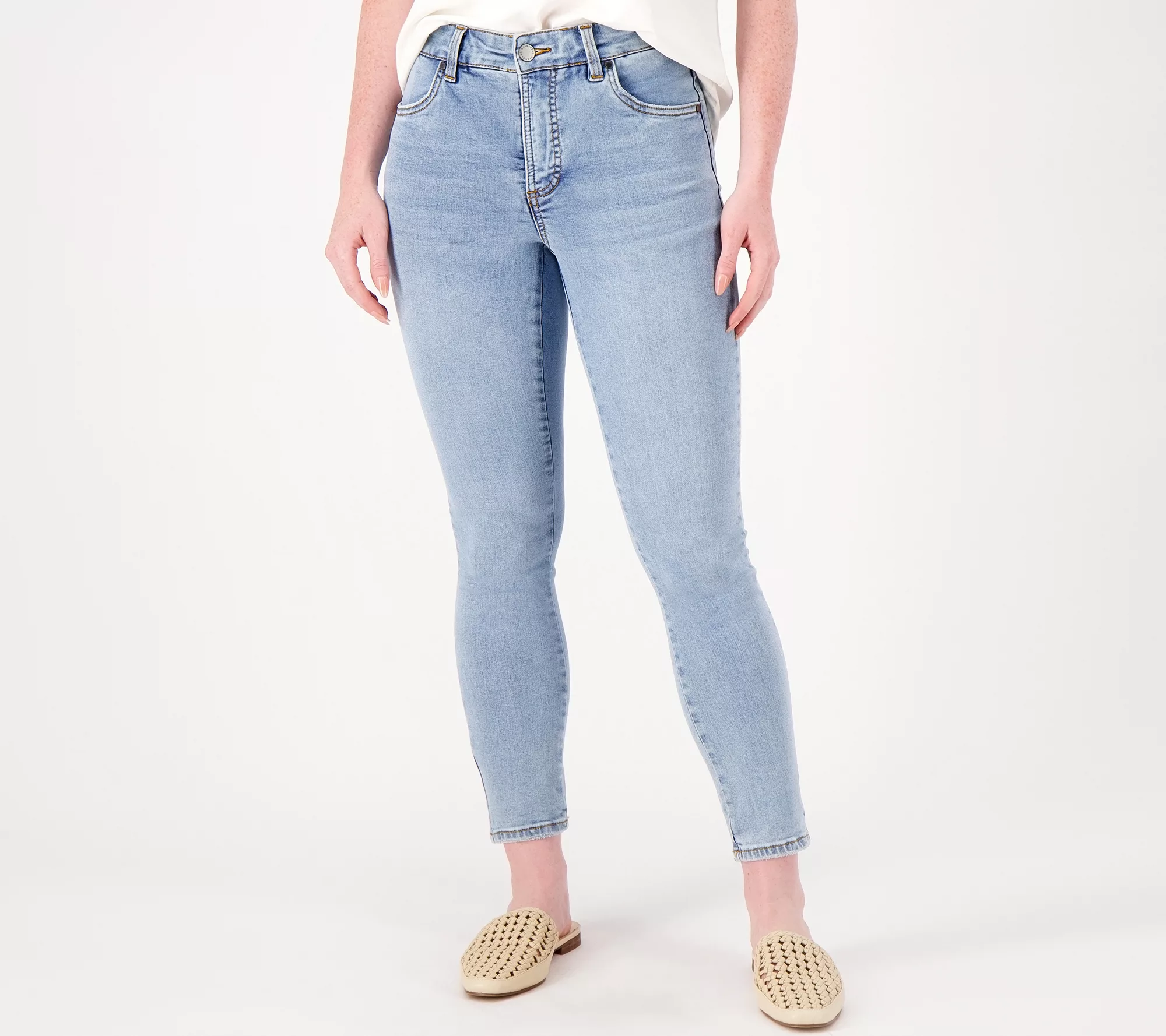 "As Is" Form & Line by Universal Standard Denim Ankle Jeans