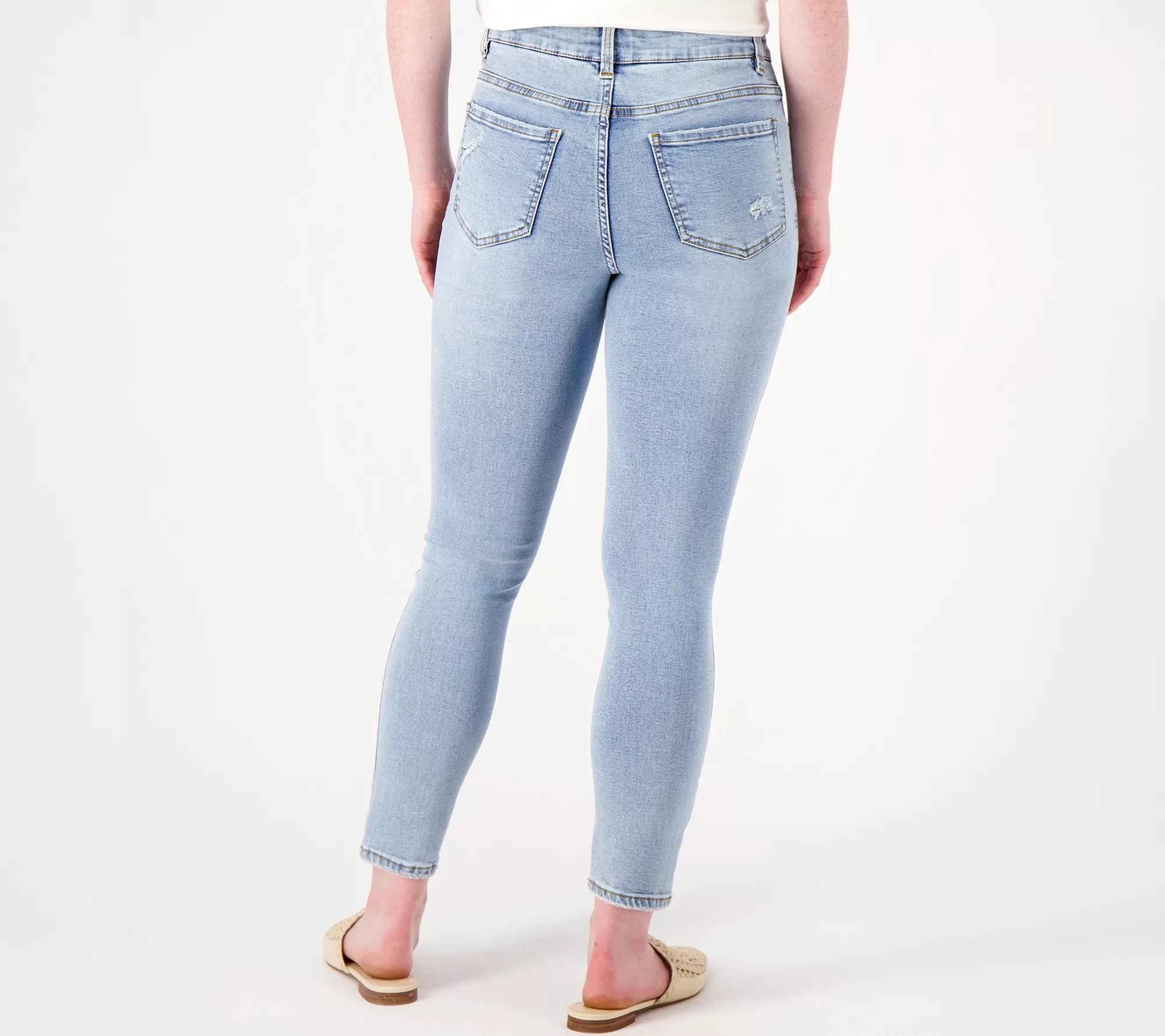 "As Is" Form & Line by Universal Standard Denim Ankle Jeans