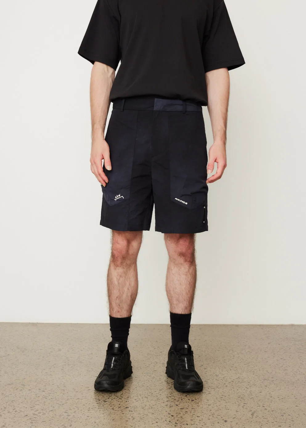 A-Cold-Wall* -  Irregular Dye Shorts - Shorts