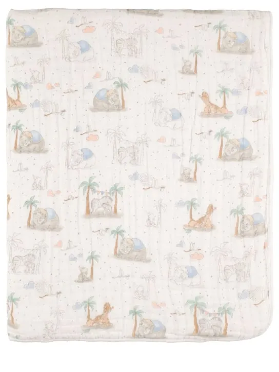 Aden + Anais   Dumbo print cotton muslin blanket 