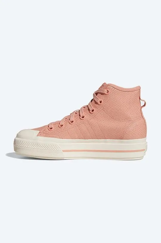 adidas Originals trainers Nizza Rf Platform pink color