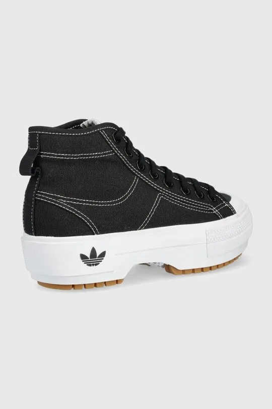 adidas Originals trainers Nizza women's black color