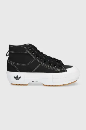 adidas Originals trainers Nizza women's black color