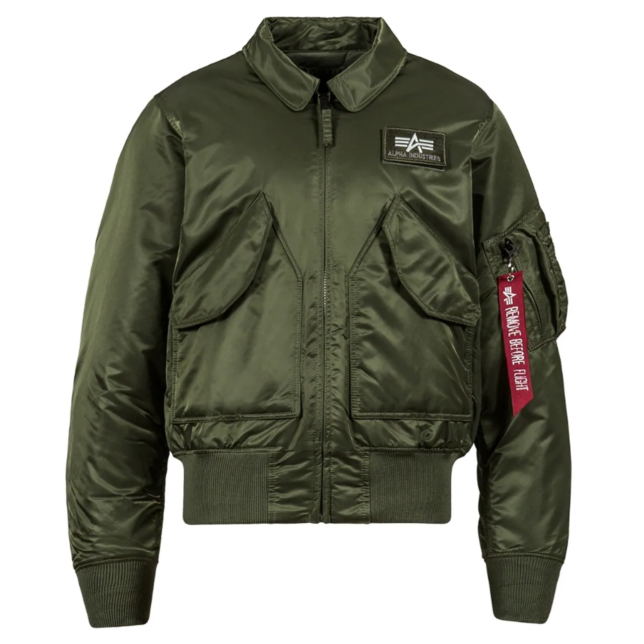 Alpha Industries CWU 45/P Flight Jacket Sage Green Military, Tactical, USAF