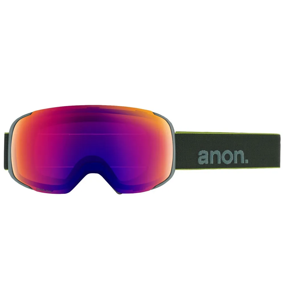 Anon M2 Snowboard/Ski Goggles With Spare Lens - Grey Pop/Sonar