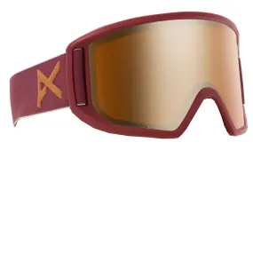 Anon Relapse Snowboard/Ski Goggles - Maroon/Sonar Bronze