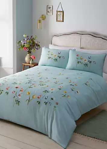 Appletree Heritage Serenity 200 Thread Count Cotton Duvet Cover Set | Kaleidoscope