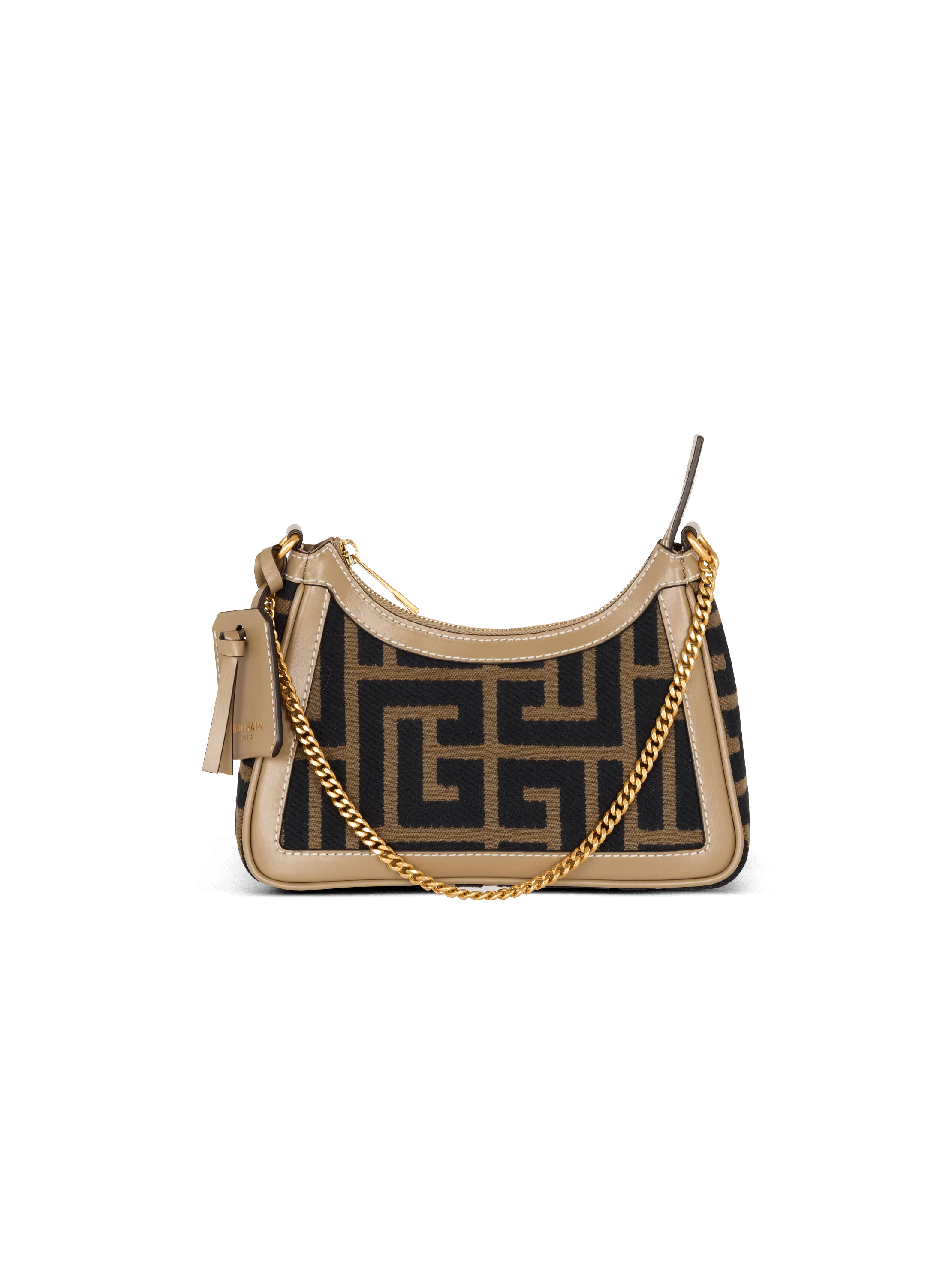 B-Army Shoulder bag in PB Labyrinth jacquard