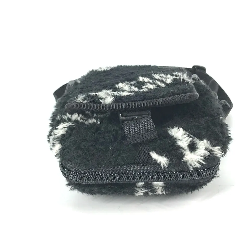 BALENCIAGA Shoulder Bag 593329 fur / nylon black Mokomoko explorer crossbody unisex(Unisex)