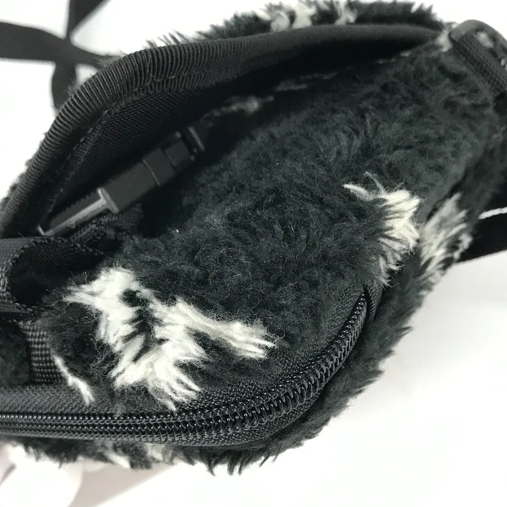 BALENCIAGA Shoulder Bag 593329 fur / nylon black Mokomoko explorer crossbody unisex(Unisex)