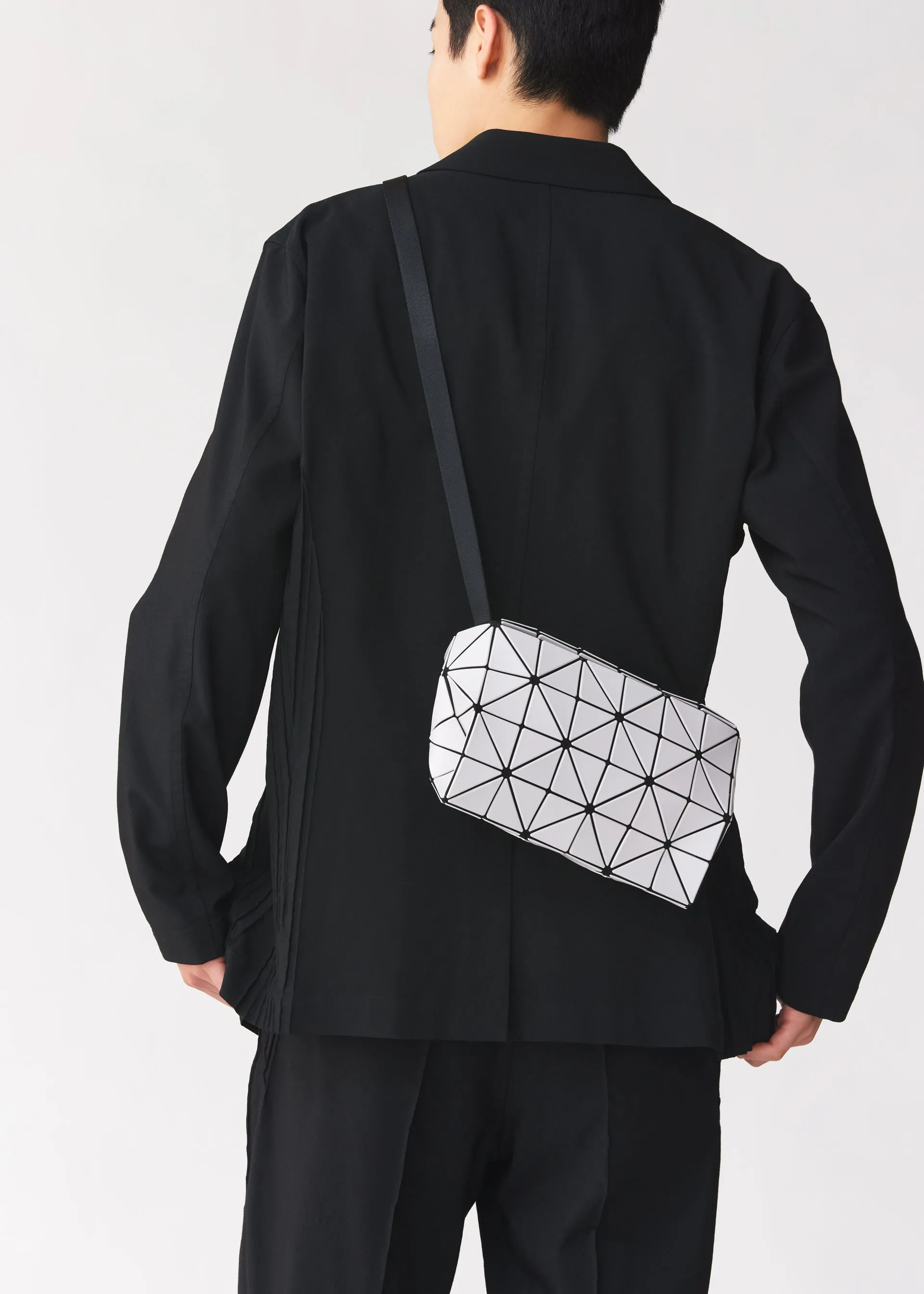 BAO BAO ISSEY MIYAKE  CARTON MATTE SHOULDER BAG   