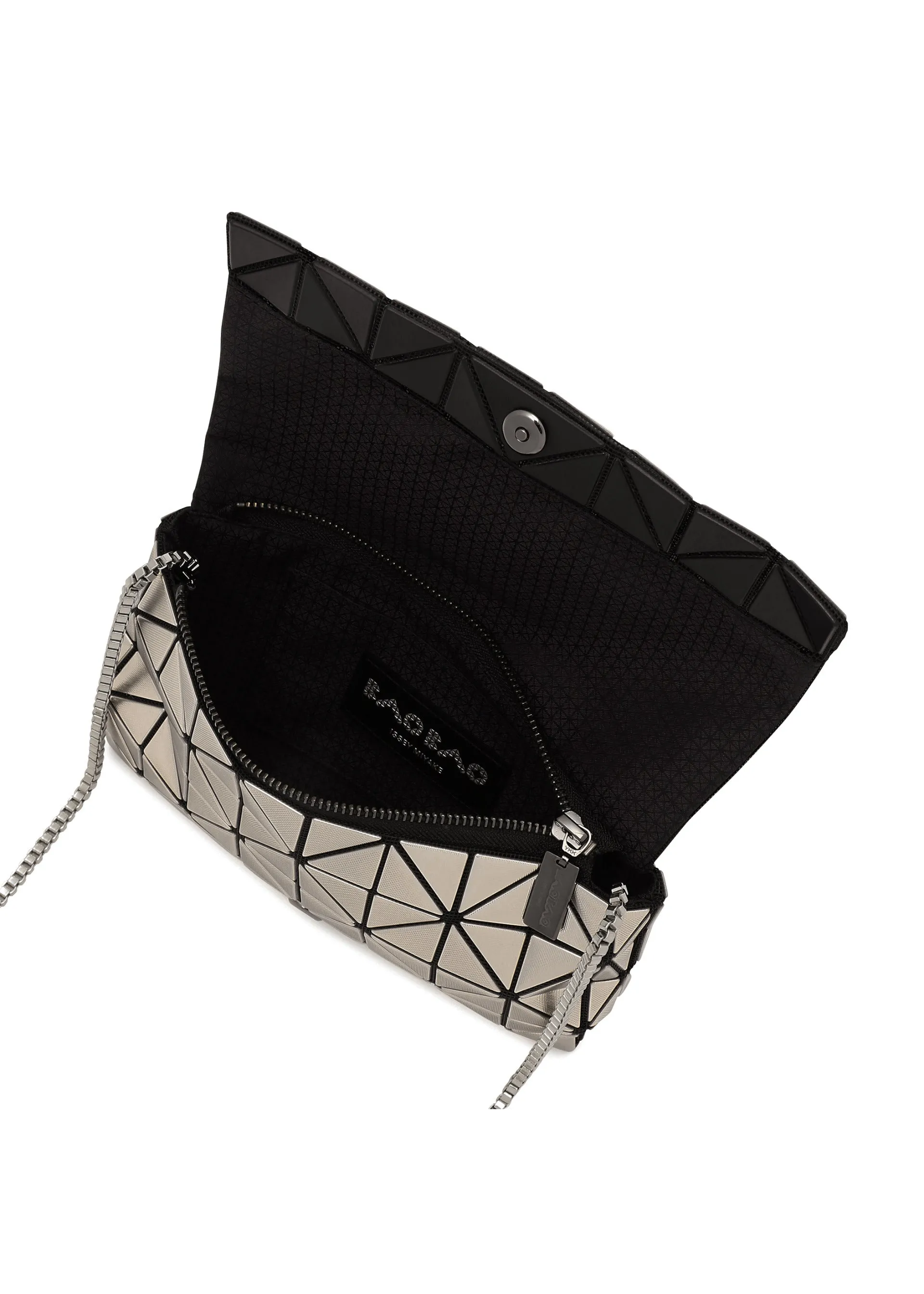 BAO BAO ISSEY MIYAKE  PLATINUM COFFRET SHOULDER BAG   