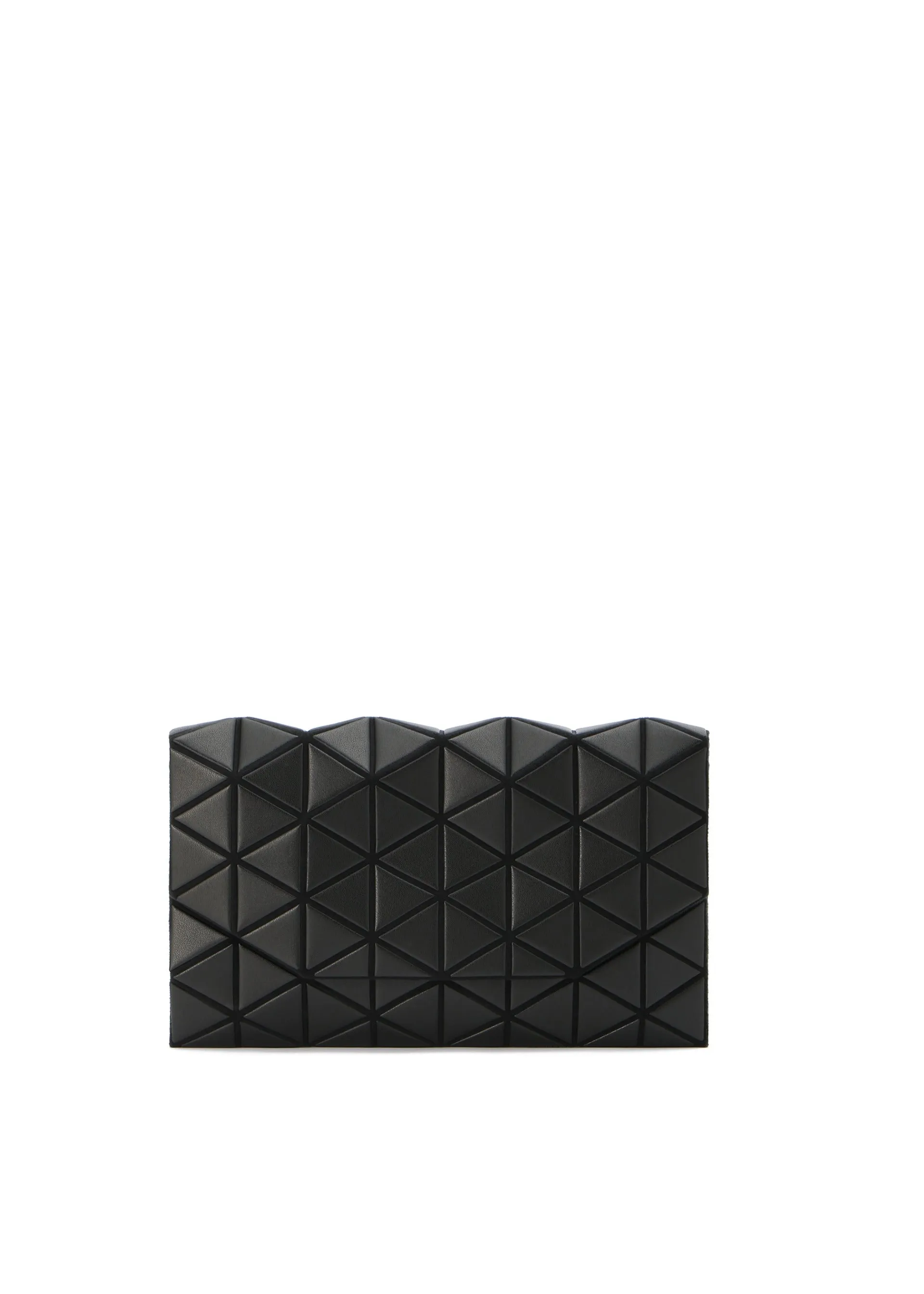 BAO BAO ISSEY MIYAKE  TONNEAU MATTE SHOULDER BAG   