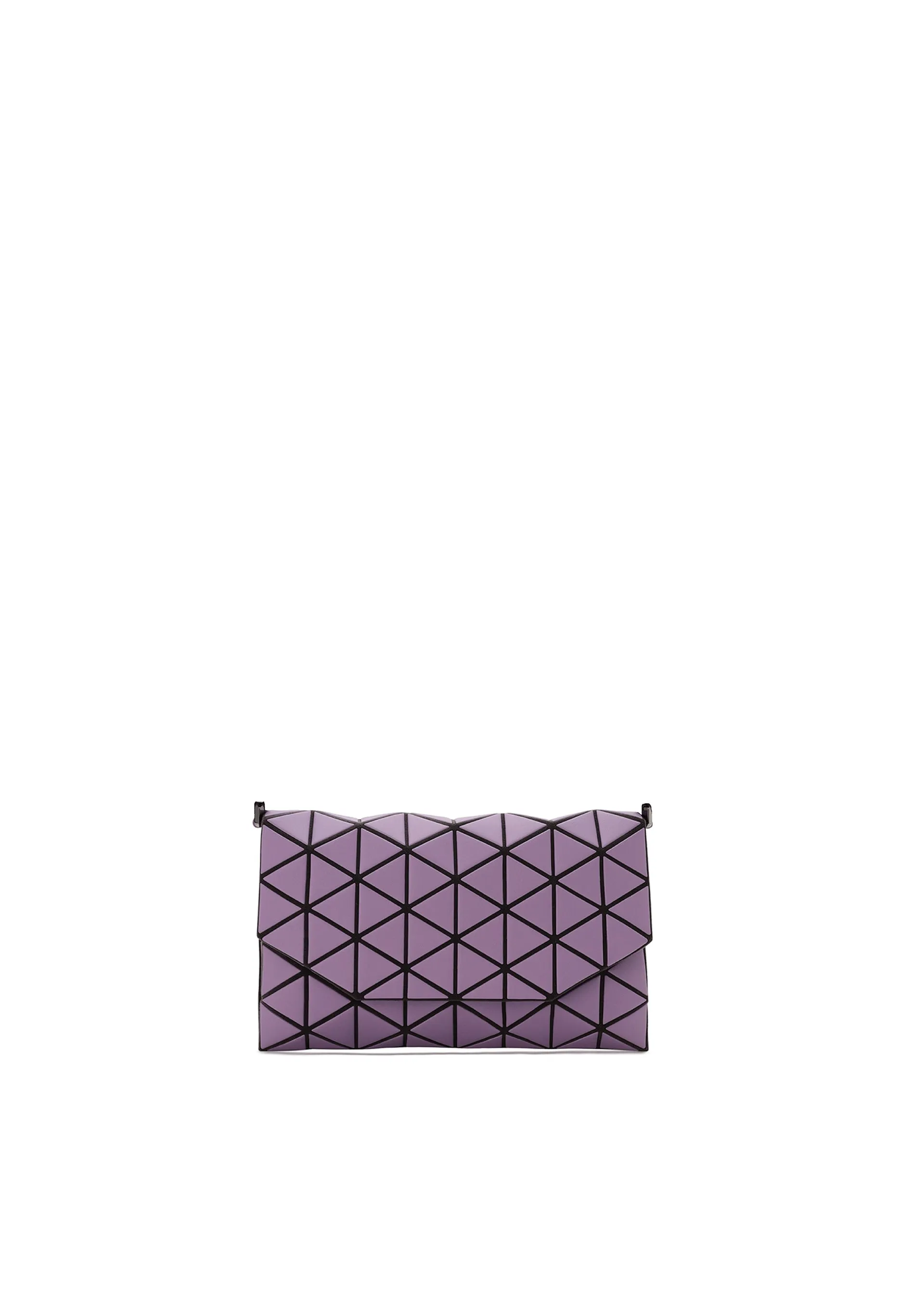 BAO BAO ISSEY MIYAKE  TONNEAU MATTE SHOULDER BAG   