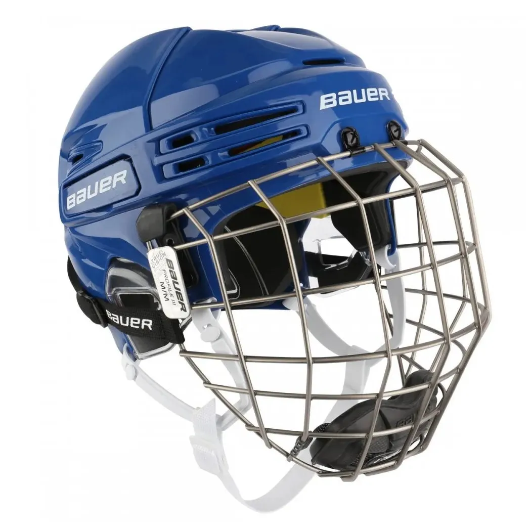 Bauer Re-Akt 75 Senior Hockey Helmet Combo