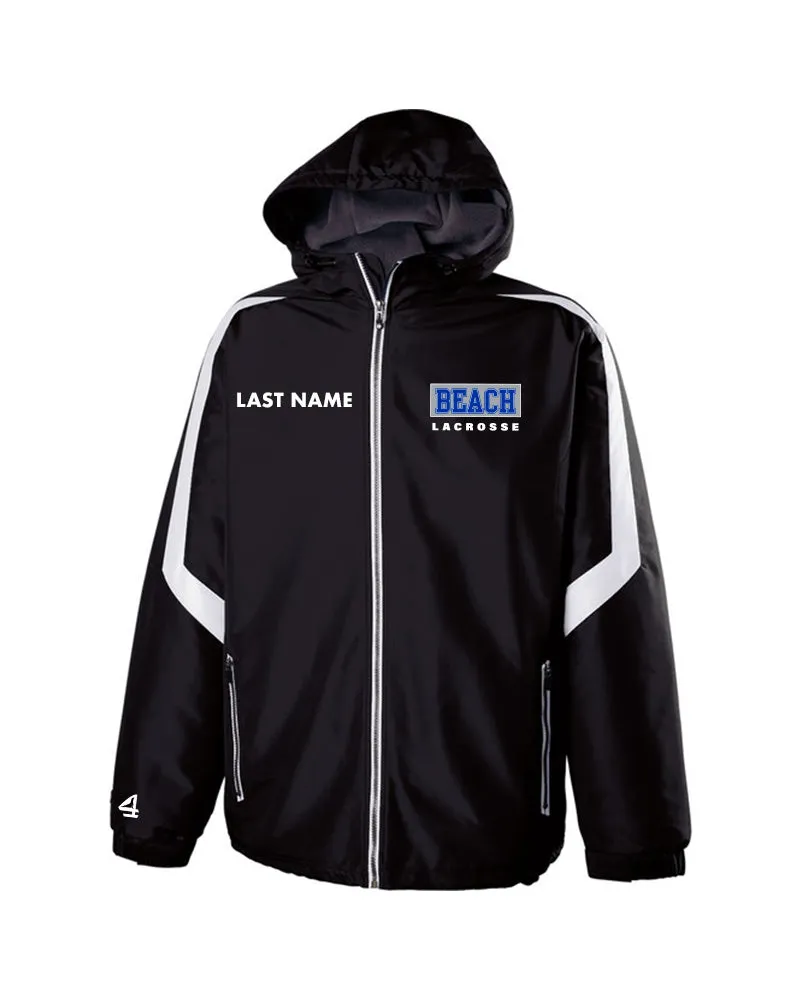 BEACH LACROSSE Full-Zip Charger Jacket