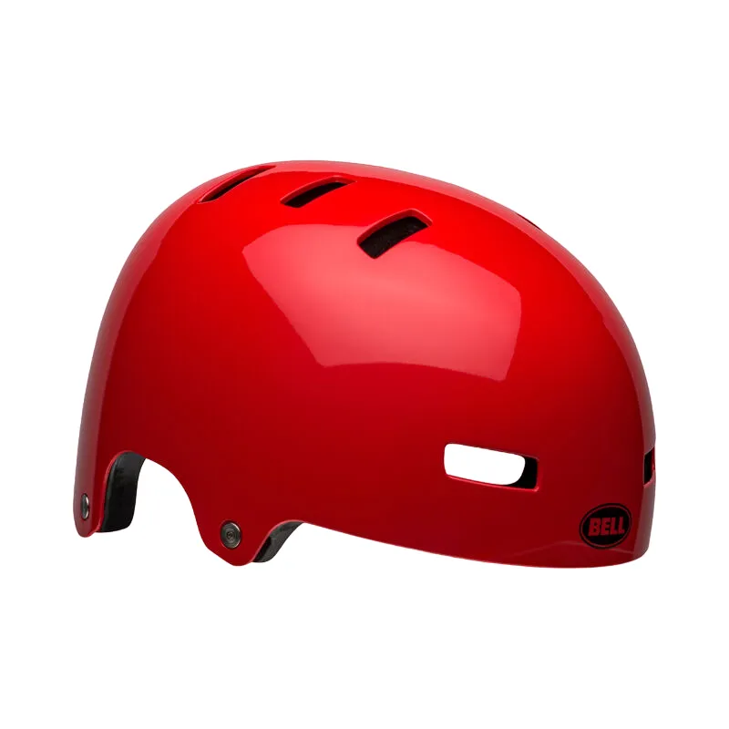 Bell Local BMX Helmet - Gloss Crimson