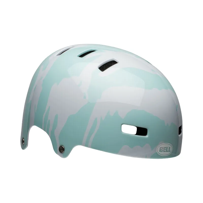 Bell Span BMX Helmet - Ravine - Gloss White-Blue