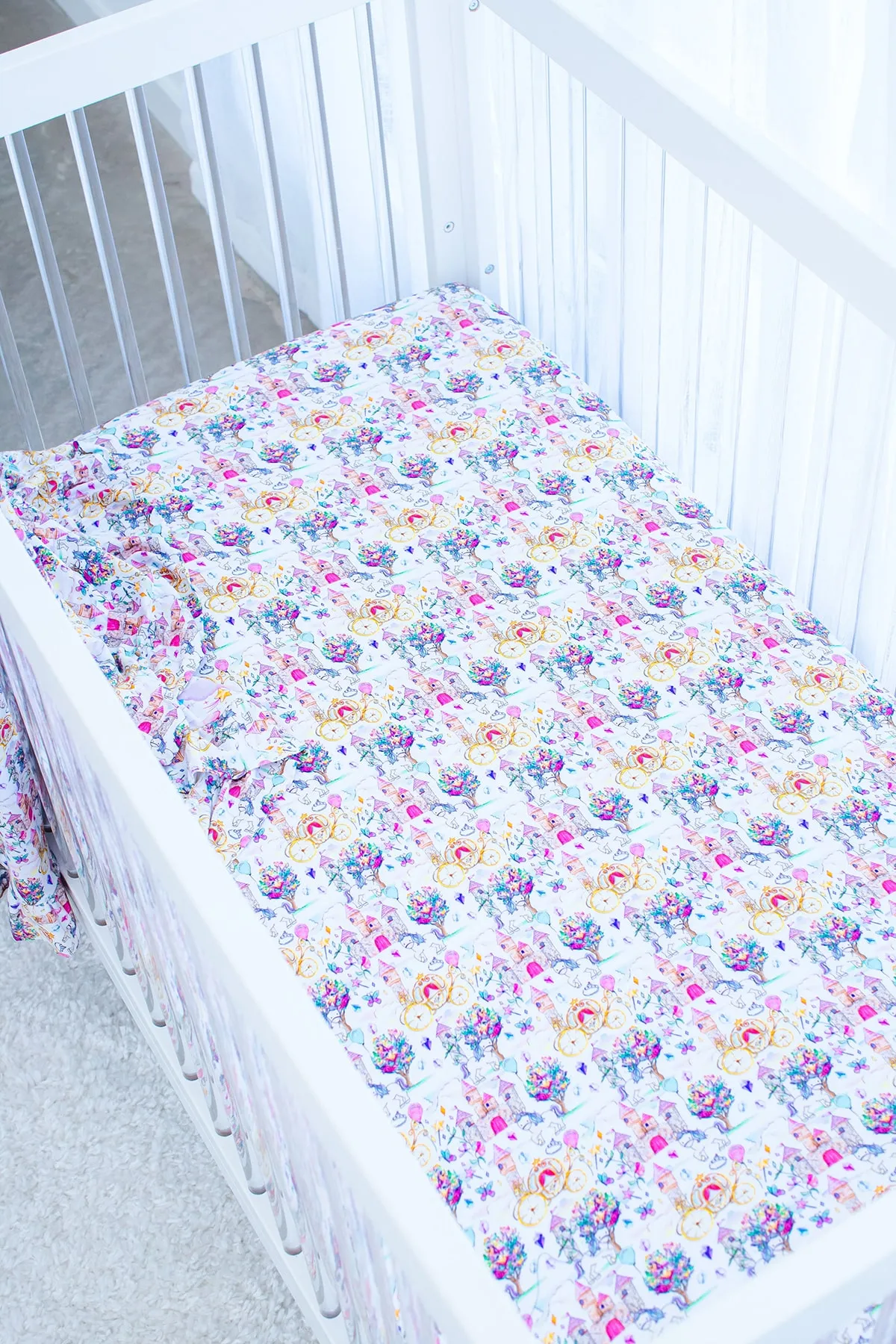 Birdie Bean Ella Bamboo Viscose Crib Sheet