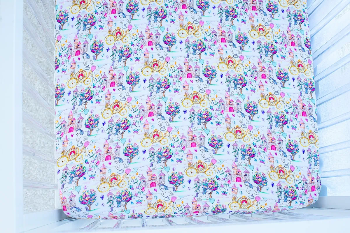 Birdie Bean Ella Bamboo Viscose Crib Sheet