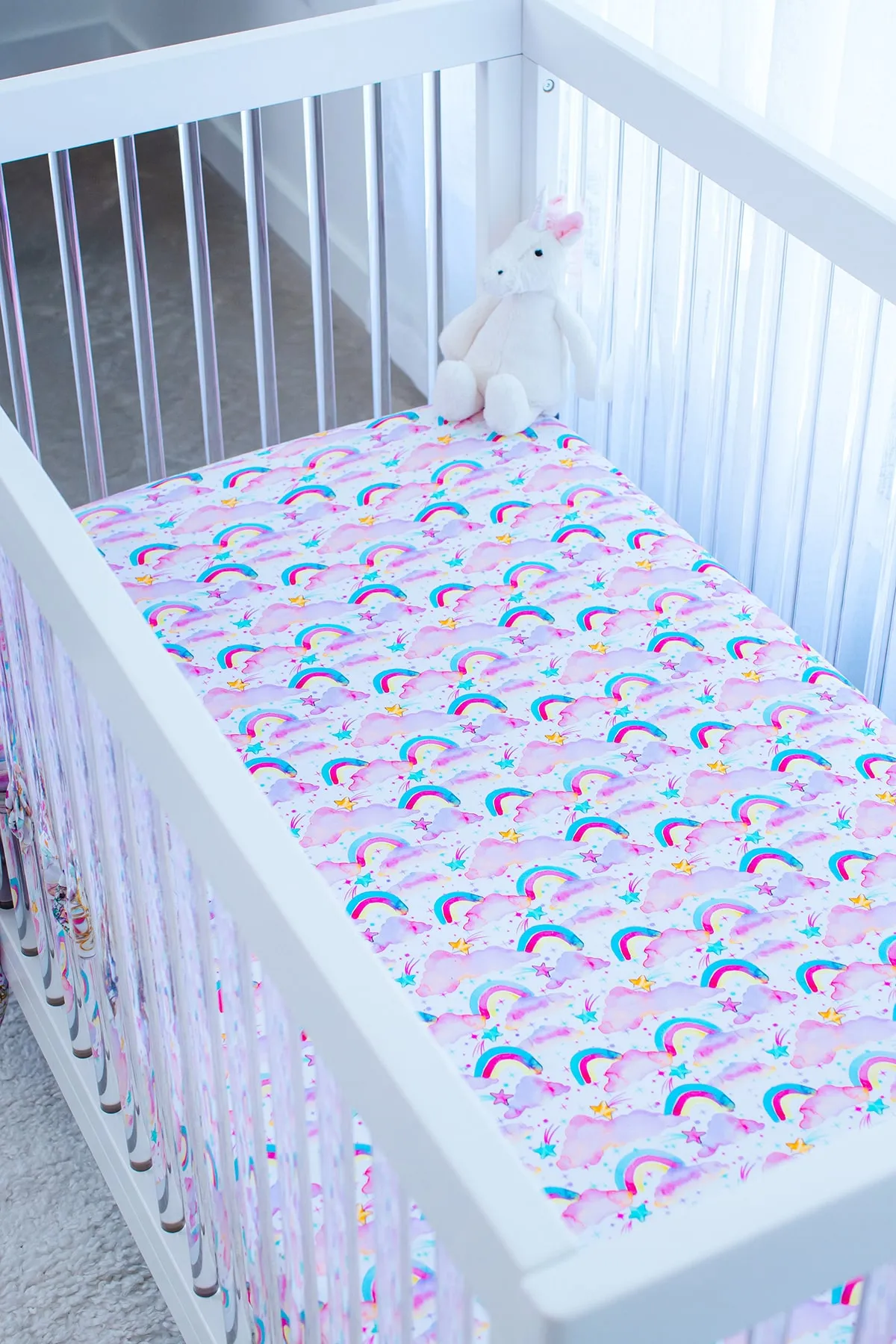 Birdie Bean Penelope Bamboo Viscose Crib Sheet