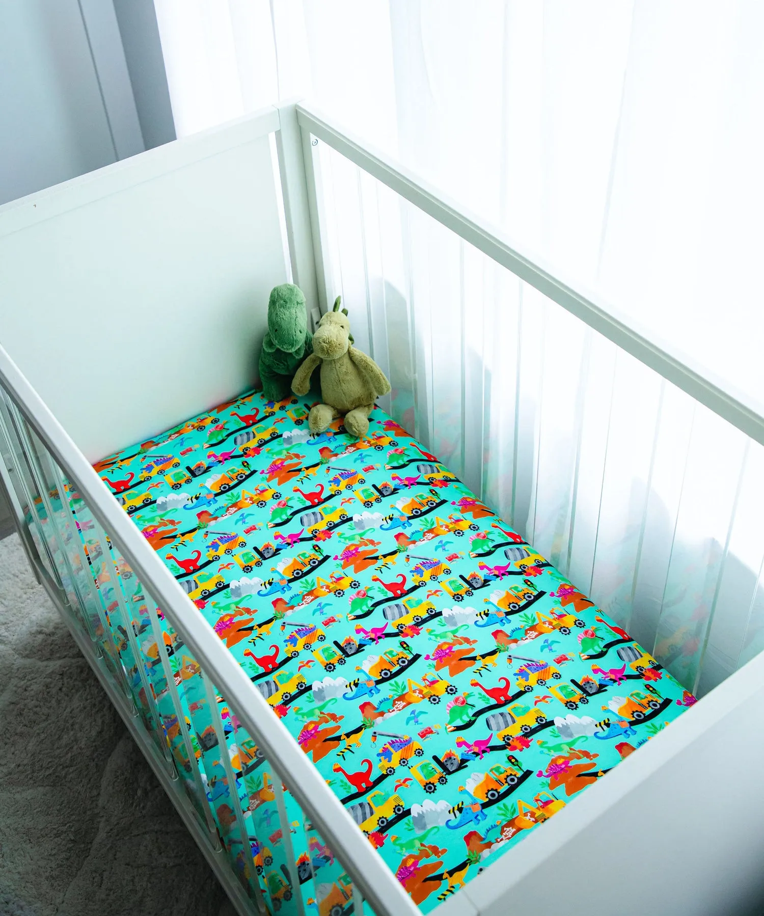 Birdie Bean Robby Bamboo Viscose Crib Sheet