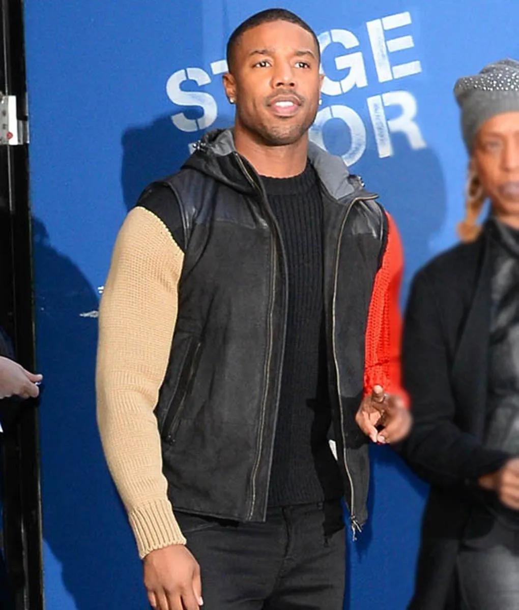 Black Panther Promotion Michael B Jordan Vest | TLC