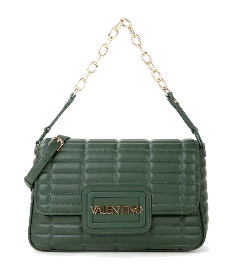 BORSA MARIO VALENTINO QUILT MILITARE 30X20X9CM VBS7G802 MILITARE