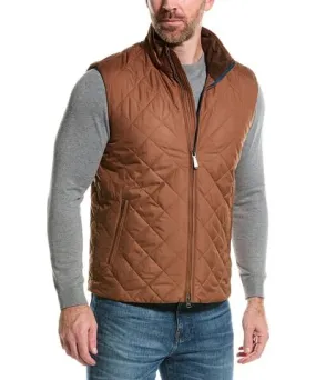 Brooks Brothers Diamond Quilted Vest