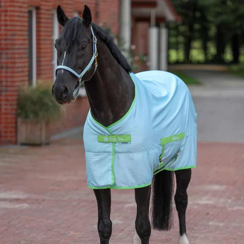 Bucas Freedom Pony Twill Stable Sheet - Cool Blue