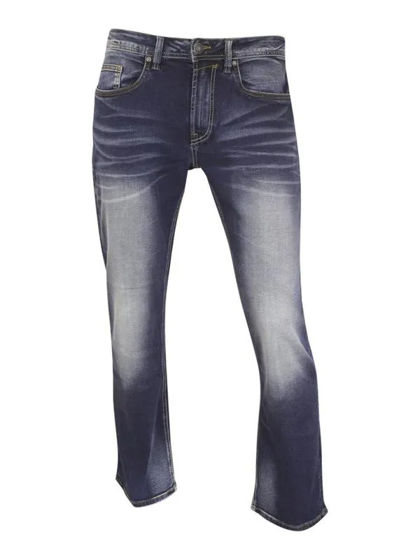 Buffalo David Bitton Men's Driven-X Jeans Relaxed Stretch Sandblasted Blue 32x30