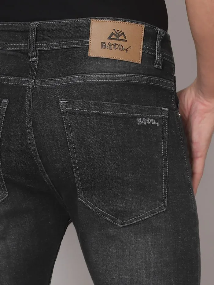 Buy Black Fade Raw Washed Jeans for Men Online in India -Beyoung