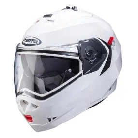 Caberg Duke X Plain Helmet - Metal White