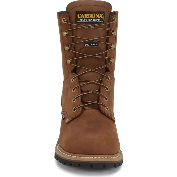 Carolina - Men's 8 Waterproof Insulated Logger Steel Toe Work Boot - CA5821