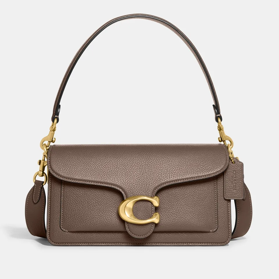 Coach Pebble Tabby 26 Leather Shoulder Bag