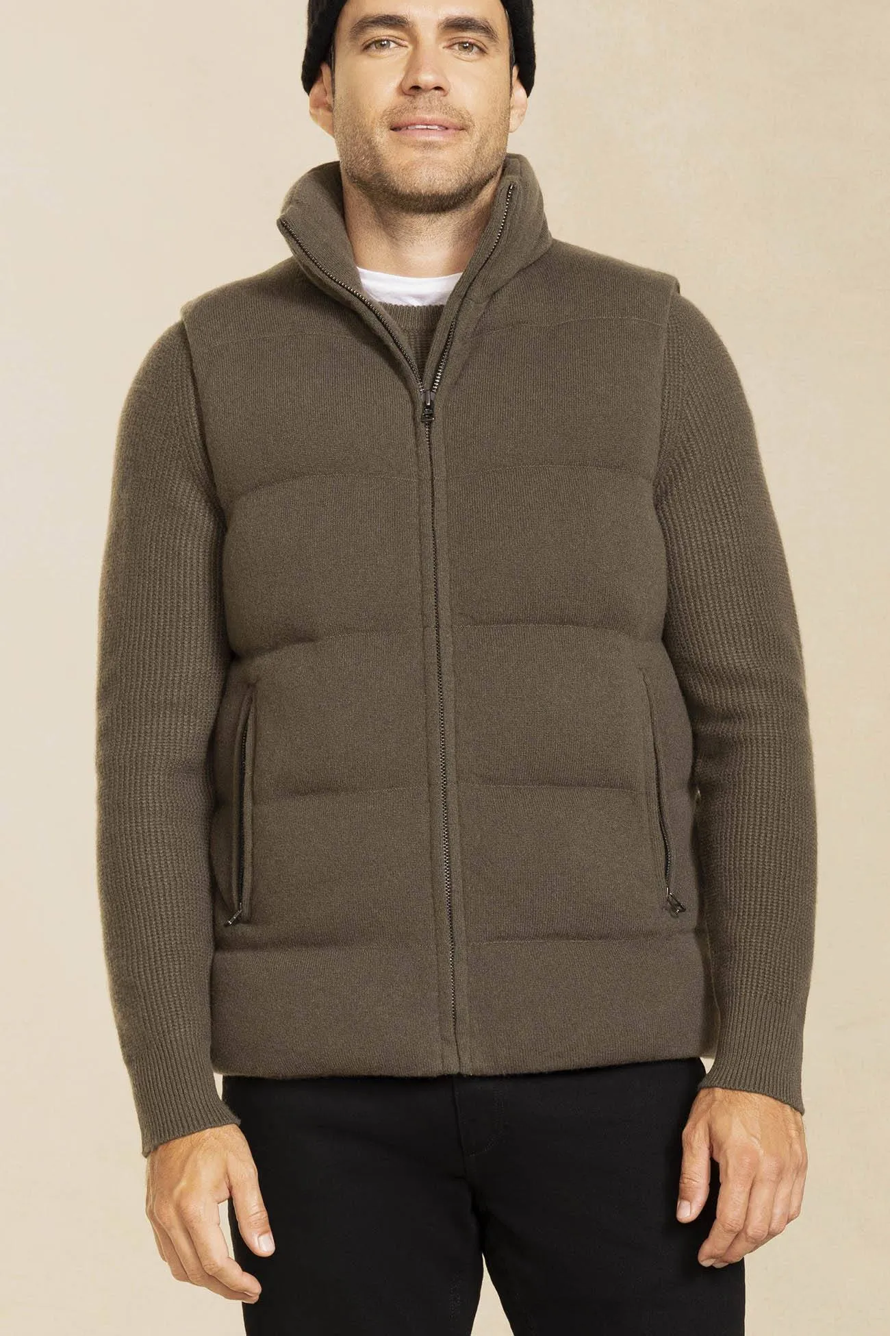 CODY CASHMERE PUFFER VEST