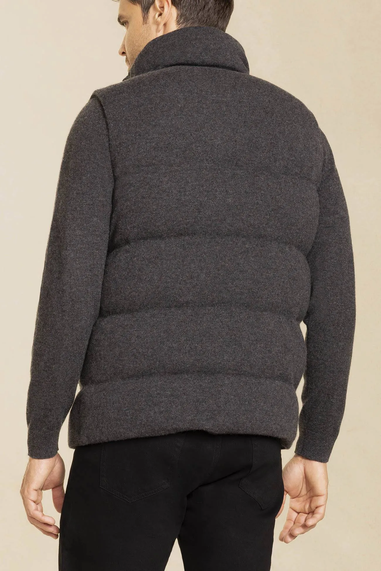 CODY CASHMERE PUFFER VEST