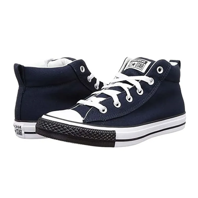 CONVERSE CHUCK TAYLOR ALL STAR CTAS STREET MID - DARK OBSIDIAN/WHITE/BLACK