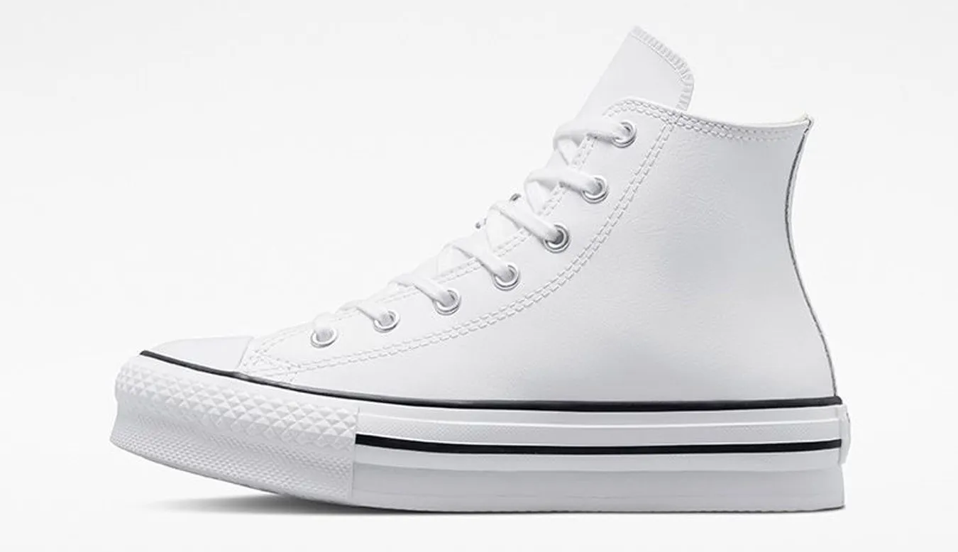 Converse Chuck Taylor All Star Eva Lift Platform Leather High Top