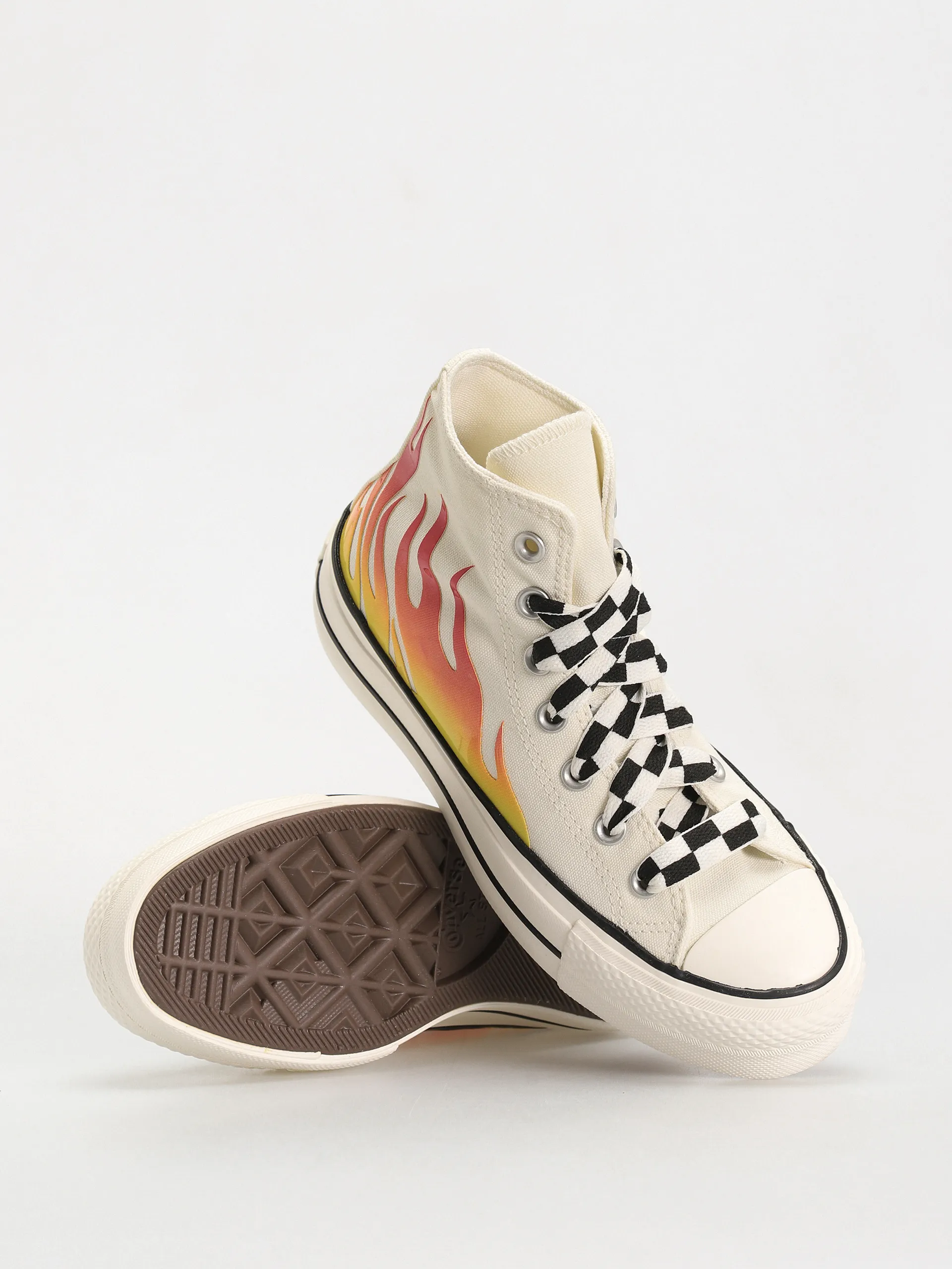 Converse Chuck Taylor All Star Lift Hi Chucks Wmn (flames/off white)