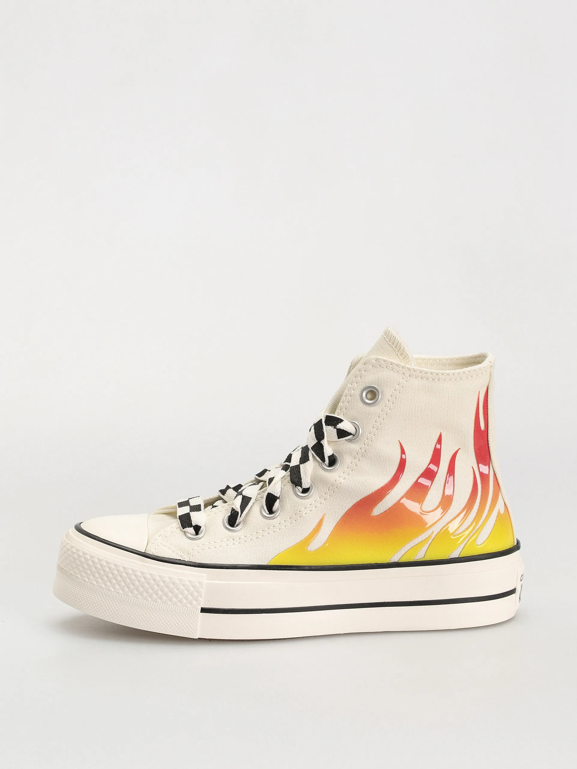 Converse Chuck Taylor All Star Lift Hi Chucks Wmn (flames/off white)