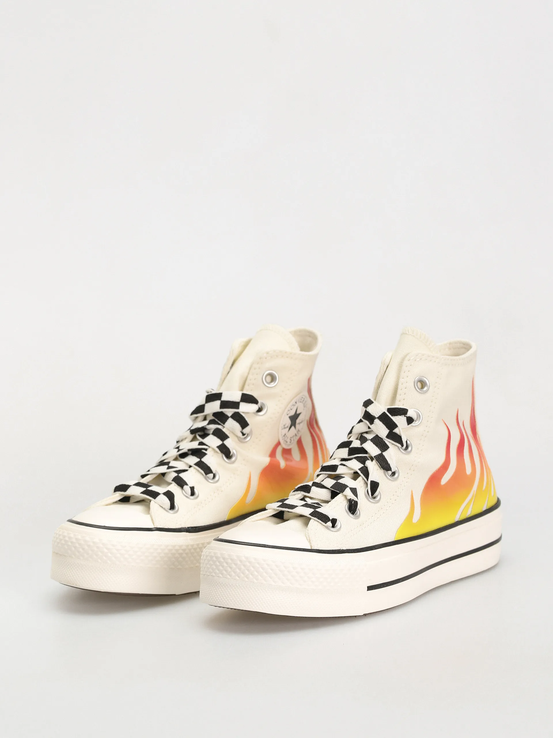 Converse Chuck Taylor All Star Lift Hi Chucks Wmn (flames/off white)