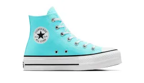 Converse Chuck Taylor All Star Lift Seasonal Colour High Top Triple Cyan