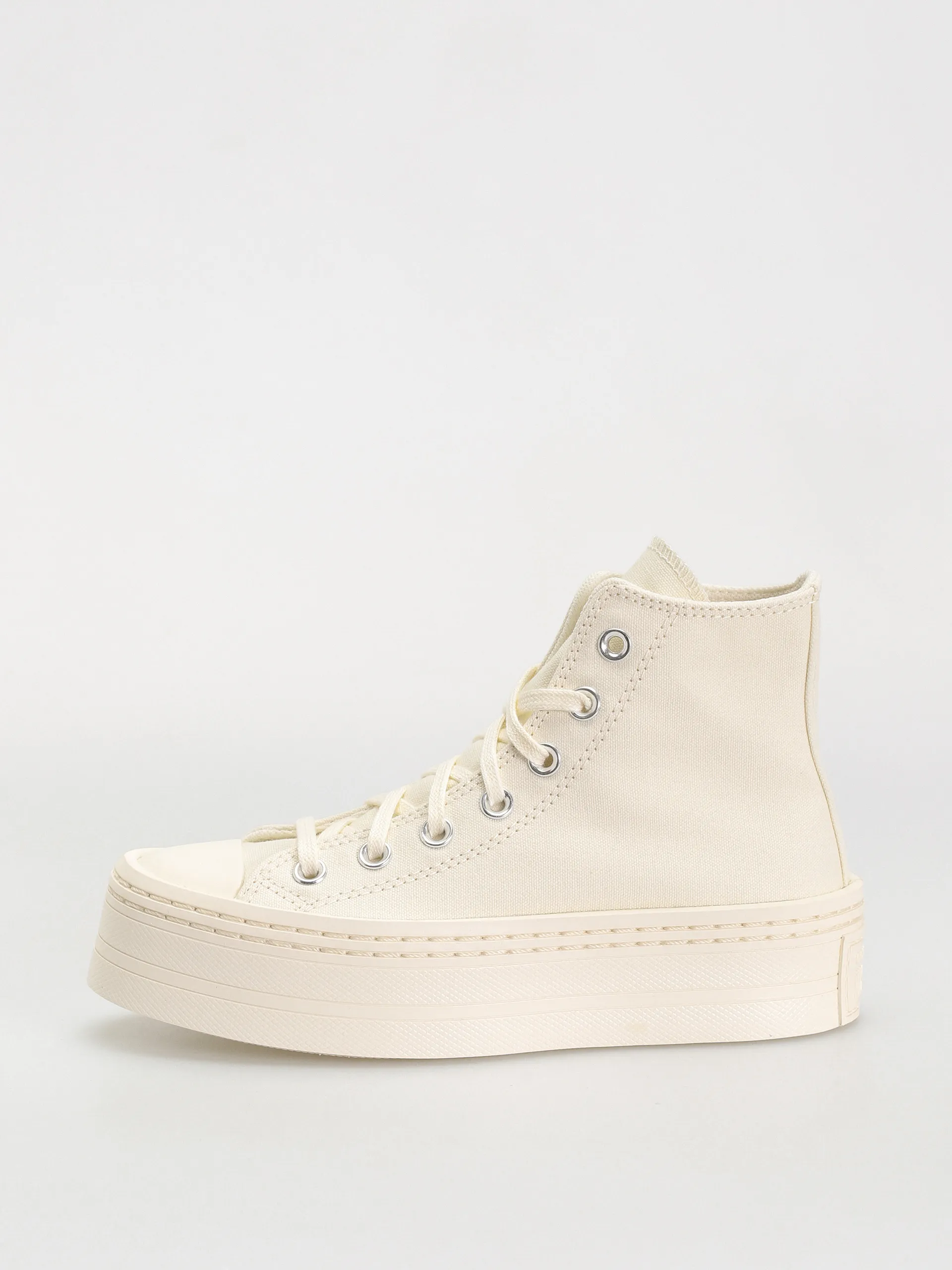 Converse Chuck Taylor All Star Modern Lift Hi Wmn Chucks (khaki/off white)