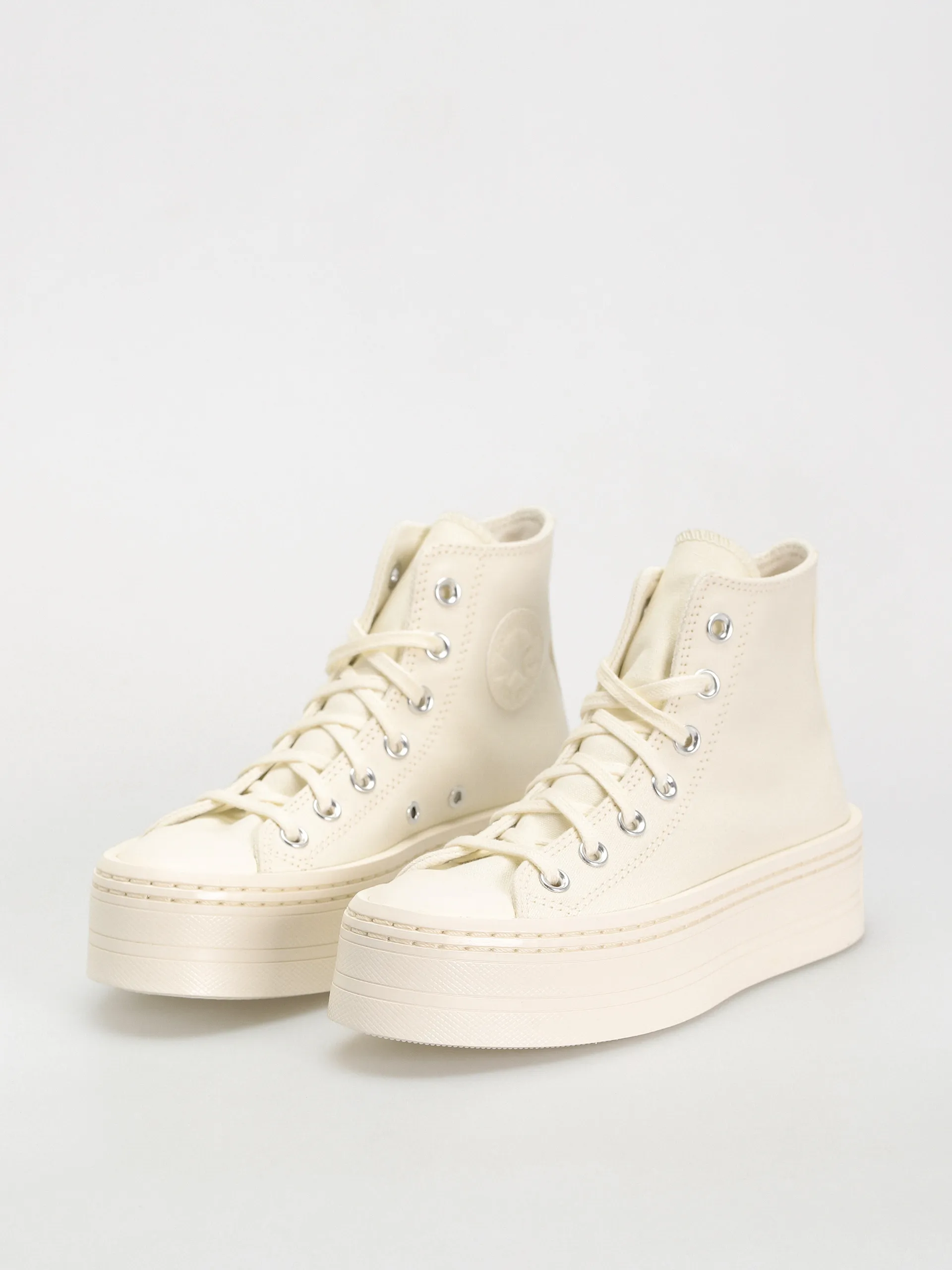 Converse Chuck Taylor All Star Modern Lift Hi Wmn Chucks (khaki/off white)