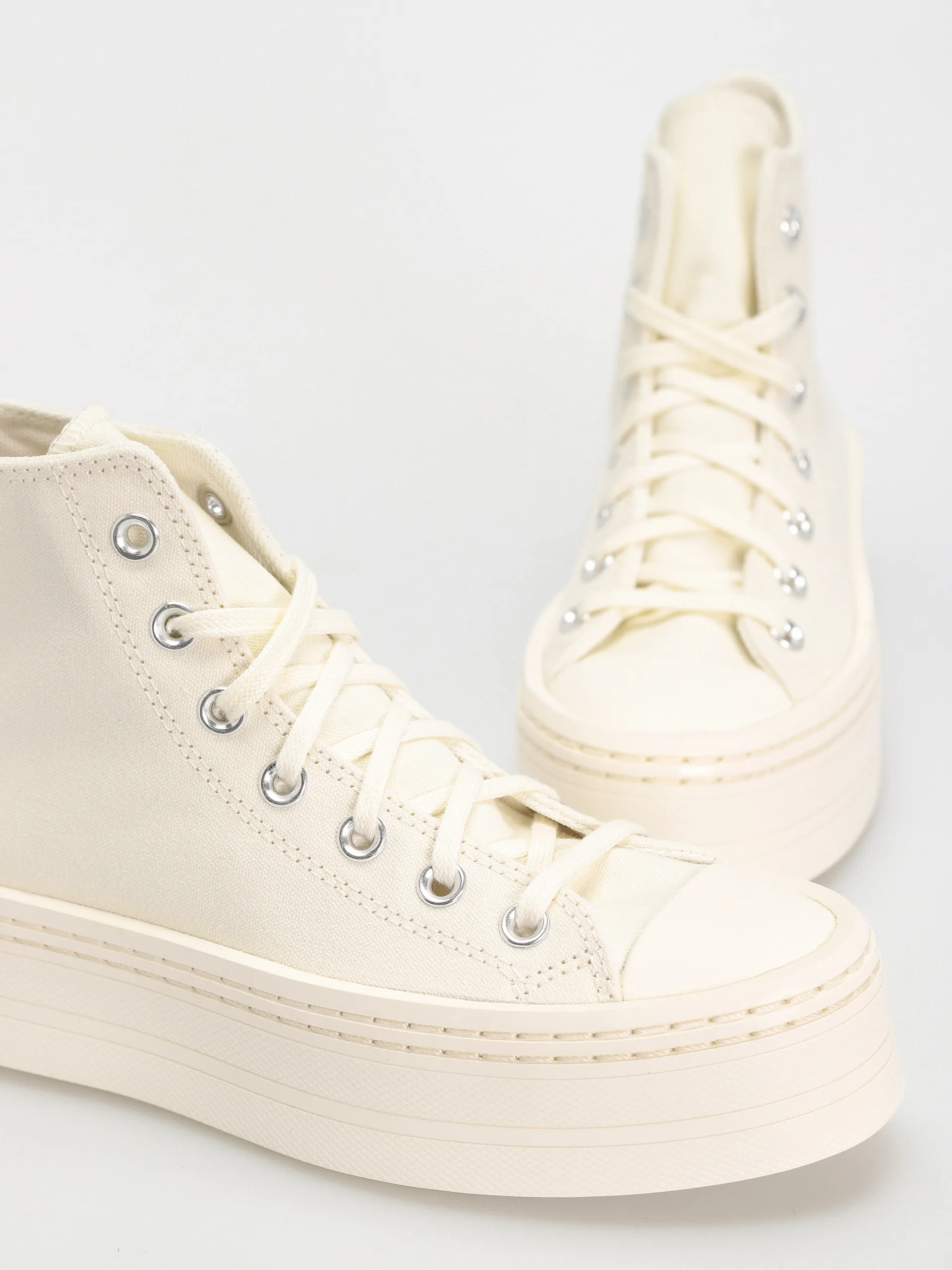 Converse Chuck Taylor All Star Modern Lift Hi Wmn Chucks (khaki/off white)