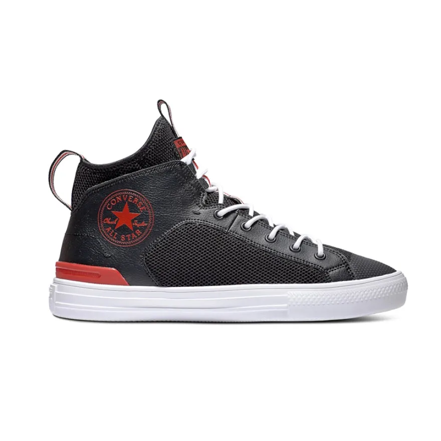 CONVERSE CHUCK TAYLOR ALL STAR ULTRA MID - BLACK UNIVERSITY RED/WHITE