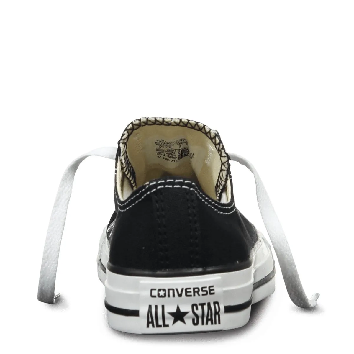 CONVERSE WOMEN'S CHUCK TAYLOR ALL STAR LOW TOP BLACK/WHITE SHOE