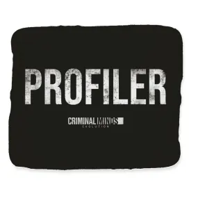 Criminal Minds: Evolution Profiler Sherpa Blanket