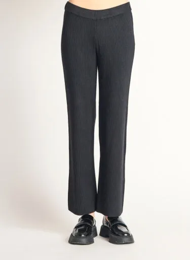 Dex Wide Leg Ribbed Sweater Pant